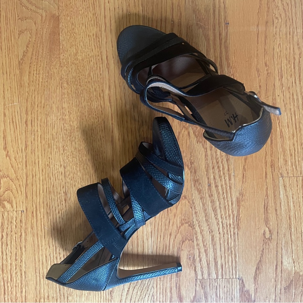 H&M black heels